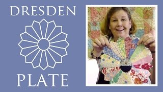 Dresden Plate Tutorial  Quilting Made Easy [upl. by Nonez394]