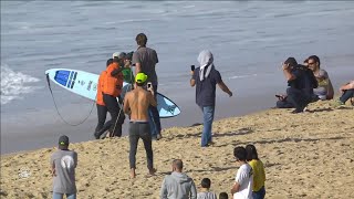 2018 Nazare Challenge Big Wave Tour  Finals [upl. by Aiceila]