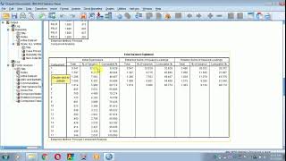 HOW TO DO A RELIABILITY CHECK AND FACTOR ANALYSIS SPSS [upl. by Calabrese79]