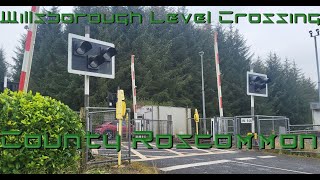 Willsborough Level Crossing County Roscommon [upl. by Pooley]