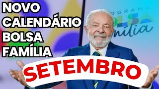 NOVO CALENDÁRIO BOLSA FAMÍLIA DE SETEMBRO ACABA DE SAIR [upl. by Solhcin309]