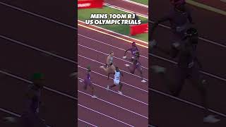 Noah Lyles LEADS Mens 100m US Olympic Trials ROUND 1 [upl. by Ginsberg496]