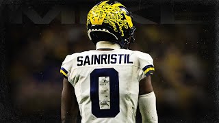 Mike Sainristil 🔥 Top DB in College Football ᴴᴰ [upl. by Sudnak450]