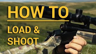 How To Load amp Shoot Your CVA Muzzleloader [upl. by Sirrot]