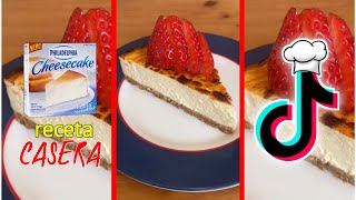 ✅cheesecake PHILADELPHIA✅RECETA🍰 [upl. by Morentz]