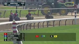 Arrogates son PANDAGATE wins Albany Stakes with Dylan Davis [upl. by Sucramraj]