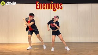 Enemigos by Aitana amp Reik  Jimi amp Erica Zumba®  Latin Pop [upl. by Hafeenah]