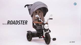 EbabyChannel Triciclo quotRoadsterquot asiento giratorio y reclinable [upl. by Hobard]