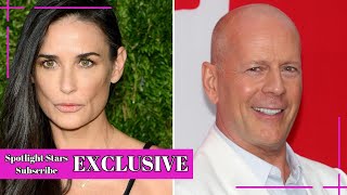 Demi Moore Reveals New Update on Bruce Willis Health Struggles [upl. by Kape571]