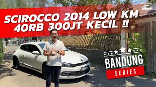 VW SCIROCCO 2014 LOW KM 40RB DIJUAL [upl. by Naivatco]