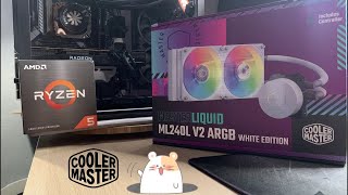 Comment installer Votre Cooler Master ML 240l v2 RGB sur AMD [upl. by Aicrop]