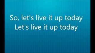 Owl City  Live It Up LYRICS [upl. by Appilihp]