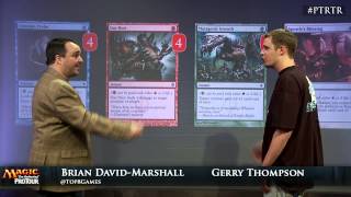 Pro Tour Return to Ravnica Deck Tech Elemental Combo with Gerry Thompson [upl. by Aube348]