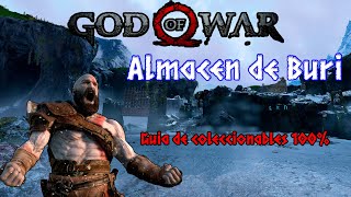 God Of War  Almacén de Buri  Localización de todos los coleccionables Español [upl. by Hankins]