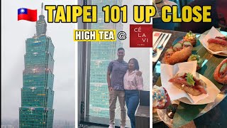 CE LA VI TAIPEI 101 CLOSE UP  TAIPEIS BEST ROOFTOP BAR WITH 360 SKYLINE VIEWS  TAIWAN VLOG [upl. by Belshin]