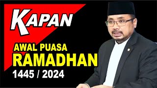 Kapan Puasa Ramadhan 2024  1 Ramadhan 2024 jatuh pada tanggal  Sidang Isbat Ramadhan 2024 [upl. by Jeni]