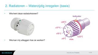 Radiatorkraan instellen – Besparingen en Duurzaamheid 316 [upl. by Sidon]