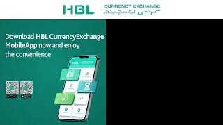 HBL Currency Exchange live rates [upl. by Nonahs]