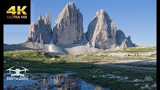 Tre Cime di Lavaredo 4K Drone reel [upl. by Bradly]