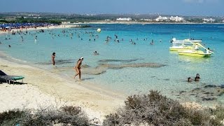 Makronissos Beach Ayia Napa Cyprus [upl. by Yllus266]