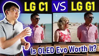 LG G1 vs C1 Comparison Review  Is OLED Evo Worth It [upl. by Eleets]