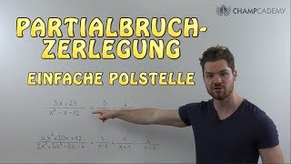 Partialbruchzerlegung 24 Einfache Polstelle [upl. by Godrich587]