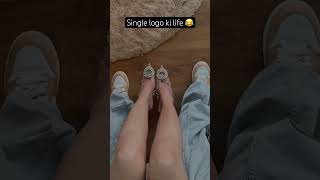 Single logo ki life 😂😓 ytshorts [upl. by Novj]