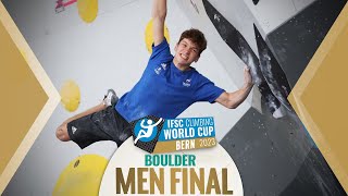 🔥IFSC BOULDER Mens Final World Championships Bern 2023 [upl. by Tnomyar853]