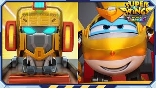 SUPERWINGS6 Africa amp Oceania amp Space part1  Superwings World Guardians  S6 Compilation [upl. by Lered]