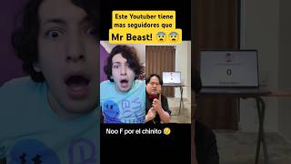 Este Youtuber tiene más seguidores que Mr Beast 😨  Hey Crispin humor shorts [upl. by Duester823]