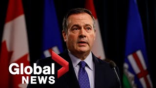 Jason Kenney stepping down as Albertas UCP leader despite surviving leadership review [upl. by Ardet]