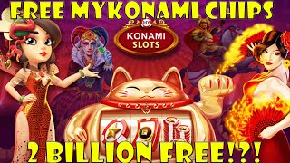 I got 2 Billion Free Chips in myKonami Slots heres how I did it [upl. by Ynitsed]