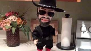 Bocephus Hank Williams Jr Doll [upl. by Nerita993]