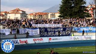 Tirona Fanatics 05042014 Skenderbeu vs TIRONA 23 [upl. by Hutchison]