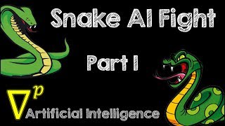 Snake AI Fight  Artificial Intelligence [upl. by Gregoor]