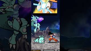 Son Goku vs Bahamut BCU TBC GOKU shorts [upl. by Abihsot]