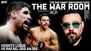 Vicente Luque vs Rafael Dos Anjos  Dan Hardy Breakdown The War Room Ep 275 [upl. by Marris]