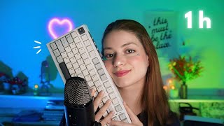 ASMR  1h dinterview ULTIME proche du micro et sons de clavier  spéciale 300k 🎉 [upl. by Nisotawulo]