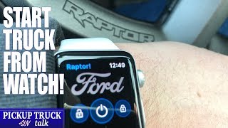 2019 Ford Raptor Tricks  Use Ford Pass with Apple Watch [upl. by Methuselah]