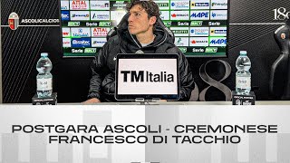 Francesco Di Tacchio  Postgara AscoliCremonese  Ascoli Calcio [upl. by Nov923]