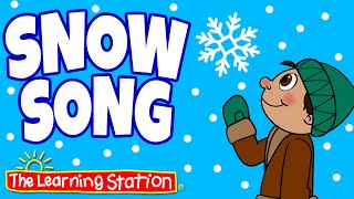 Snow Song ♫ What Is Snow ♫ Flurries Whats a Blizzard ♫ Kids Songs by The Learning Station [upl. by Kaye]