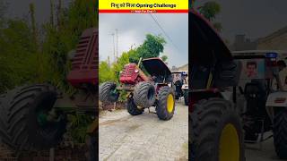 Nishu Deshwal को मिला Opening Challenge 🚜 Wait for end 😱 shorts [upl. by Gasparo]