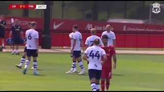 Liverpool vs Preston Preseason Highlights [upl. by Enowtna774]