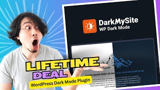 DarkMySite Review Demo  Tutorial I A WordPress plugin that offers a one click dark mode option [upl. by Yemac]