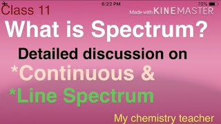 What is Spectrum  Discuss Continuous Spectrum amp Line Spectrum in Details  Types of Spectra [upl. by Ecnatsnok40]