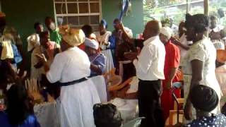 Spiritual Baptist Thanksgiving service in St Vincent [upl. by Lantz]