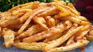 ZINGER MASALA FRENCH FRIEScrispy coated friesIN UrduHindi by Ayesha Recipes [upl. by Gabor942]