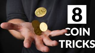 8 ADVANCED Coin Tricks That Will Amaze Everyone [upl. by Salbu]