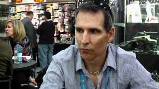 Toy Fair 2011  Interview with Todd McFarlane Founder of McFarlane Toys [upl. by Ainival869]