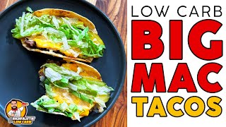 Low Carb BIG MAC TACOS 🍔🌮 VIRAL TikTok Recipe Test [upl. by Eula]